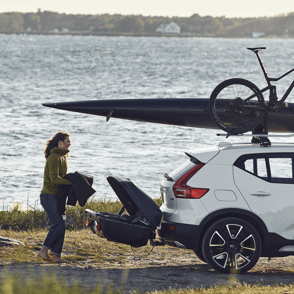 Thule car roof rack and cargo accessories – durable, stylish, and secure transport solutions for bikes, skis, and gear.