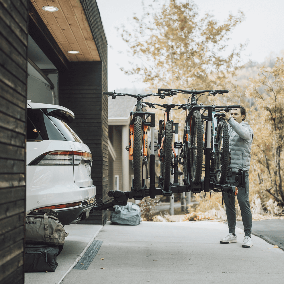Thule car roof rack and cargo accessories – durable, stylish, and secure transport solutions for bikes, skis, and gear.