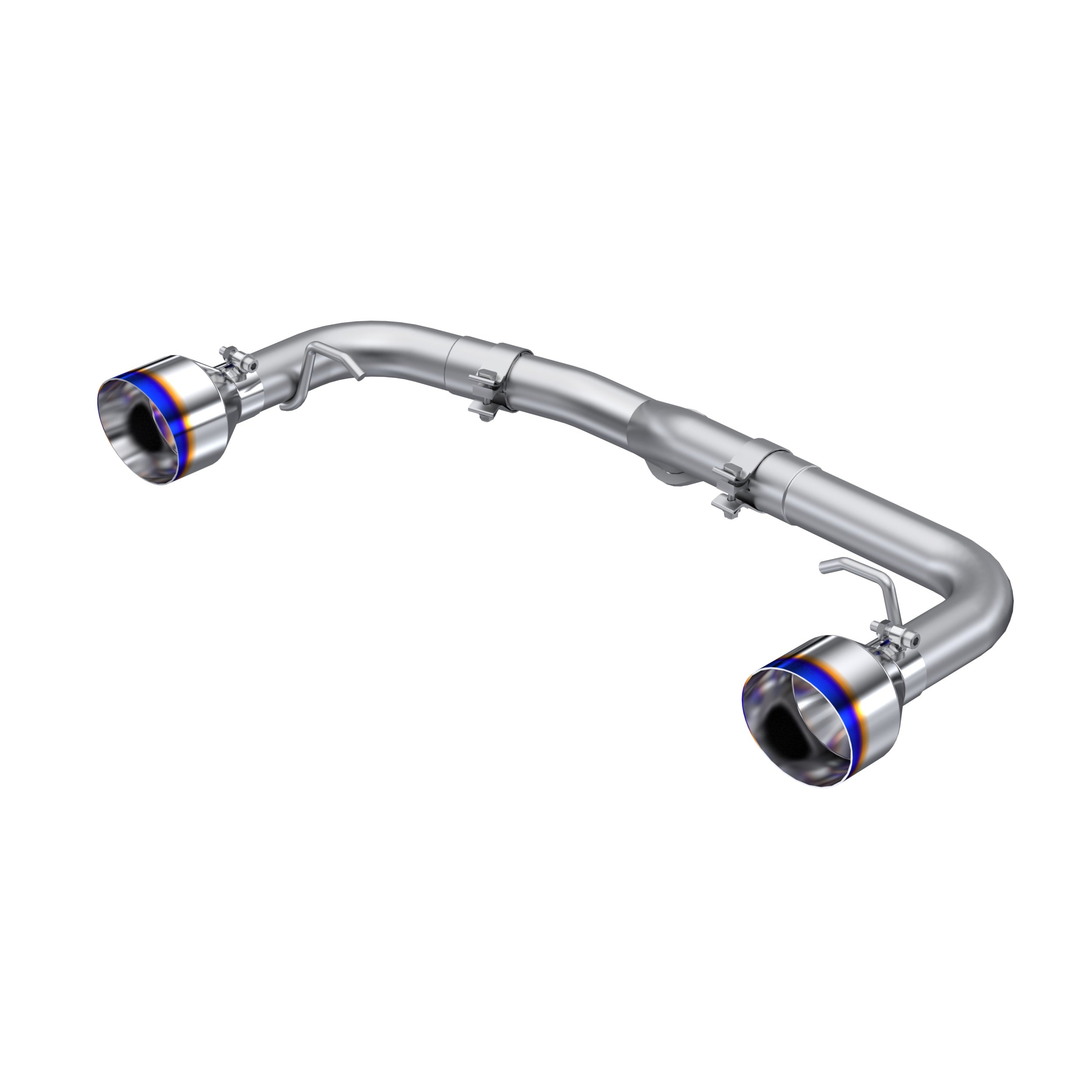 MBRP Exhaust - S48053BE - 2.5in. Axle-Back. Dual Rear Exit. T304 Stain ...