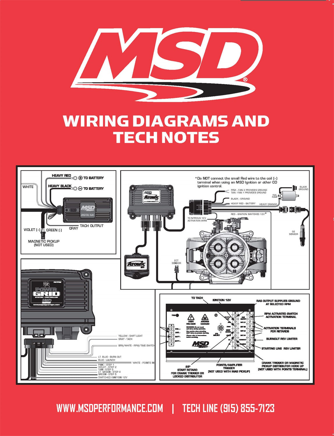 MSD Wiring Diagrams and Tech Notes Guide – Tailored Parts