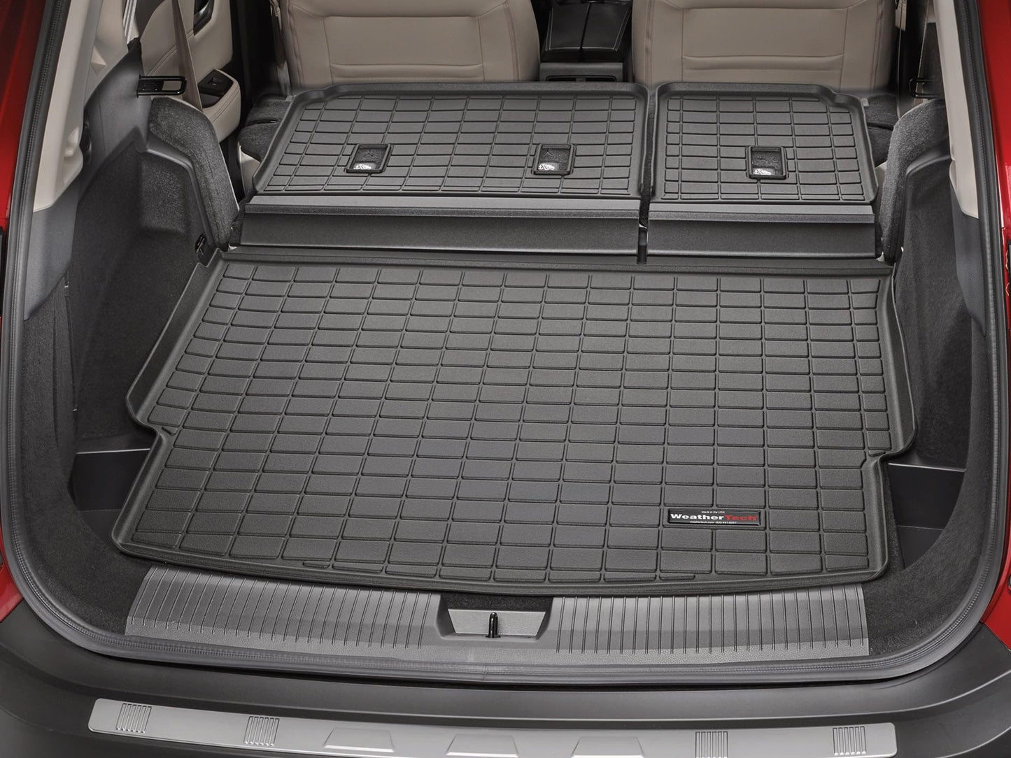 WeatherTech Seatback Cargo Liners HP for Chevrolet Suburban 2021 Cocoa