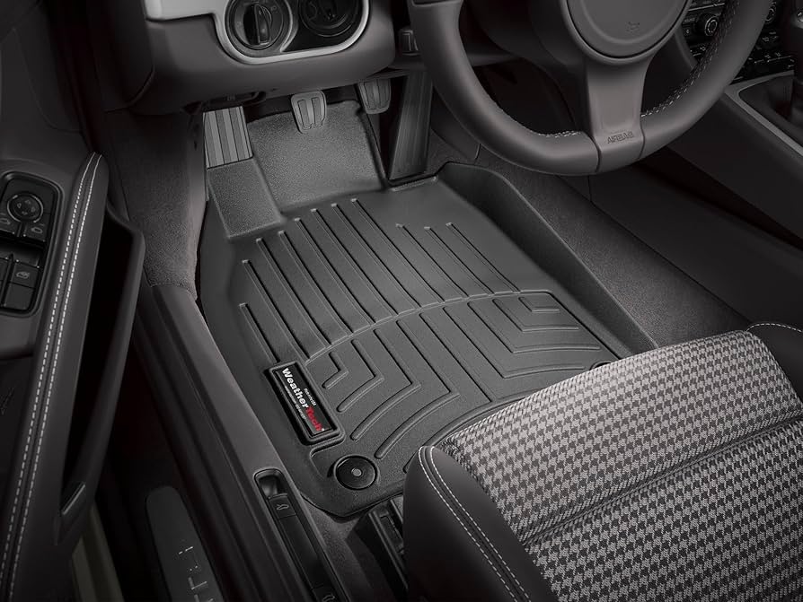 WeatherTech Front FloorLiner for BMW 6-Series 2012 - 2015 Black